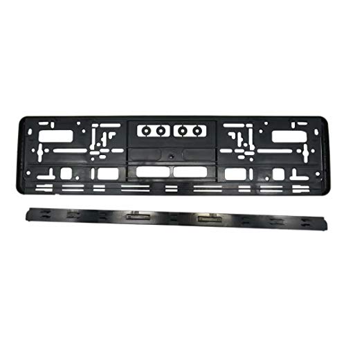 Great Universal Euro License Plate Tag Holder Mount Adapter Bumper Frame Bracket