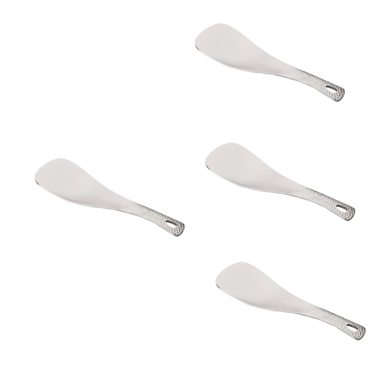 BESPORTBLE 4stücke Titanium Spoon Campingbesteck Leichte Tragbare -löffel Für Picknick Reisen Outdoor-aktivitäten Ergonomisches Design Langlebig Und Korrosionsbeständig Für Familie Und