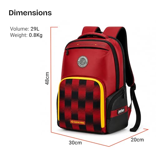 Image of Nasher Miles Harry Potter Backpack | Laptop Backpack | Ideal for Office, College, School & Travel | Men, Women, Boys, Girls