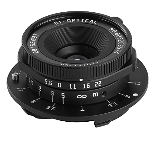 Ttartisan M 28Mm F5.6 Full Frame Large Aperture Camera Lens For Leica M Mount Camera Black Brass #TOP6