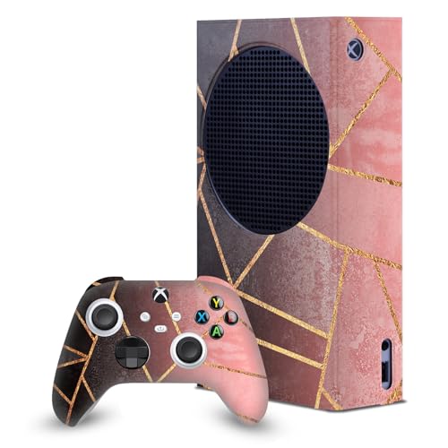 Skins Xbox Series S Anti-Rayures - Enveloppement Elisabeth Fredriksson Rose et Noir