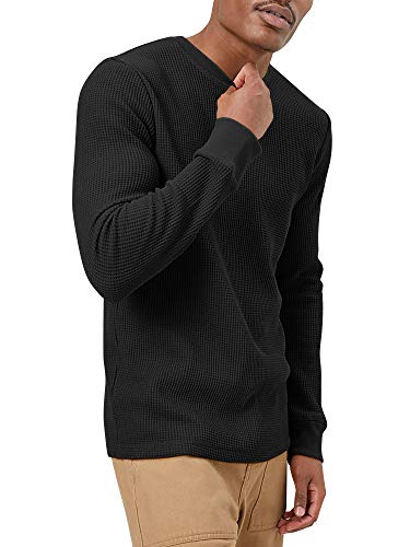 Hat and Beyond Mens Heavyweight Thermal Shirts Long Sleeve Cotton Crew Neck Cold Big Tall Tops