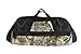 KHAMPA Compound Bow Case, Soft Bow Case, Archery Deluxe Bow Bag - Fits Compound Bows and Arrows | Black with Camo Trim