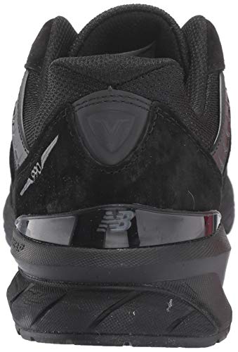 New Balance Men's Made In Us 990 V5 Sneaker, Black/Black, 9.5 Wide #TOP2