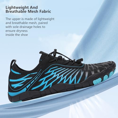 Image of SIOSNETA Hike Barefoot Shoes for Women Men, Breathable Non-Slip Athletic Footwear, Wide Toe Water Shoes for Hiking, Non-Slip Neuropathy Shoes for Women Men, Grounded Comfort wear