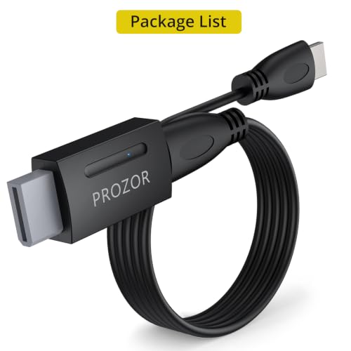 PROZOR Wii to HDMI Converter 6.6ft Cable Adapter, 1080P for Full HD Devices, Wii to HDMI Adapter, Supports All Wii Display Modes (Adapter + 1ft HDMI Black) by PROZOR - Used condition - Image 6
