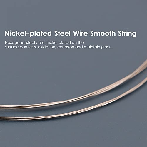 SHUIYUE 6 pièces Cordes de Guitare Cordes de Guitare Acoustique Noyau en Acier phosphore Alliage de cuivre Cordes… - Les Beatles, Paul McCartney, John Lennon, RIngo Starr, George Harrison SHUIYUE 6 pièces Cordes de Guitare Cordes de Guitare Acoustique Noyau en Acier phosphore Alliage de cuivre Cordes… – Image 5