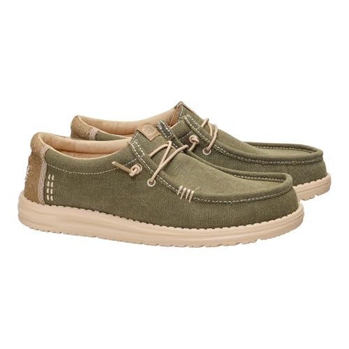 Image of HEYDUDE Men's Wally Workwear | Men's Shoes | Men's Slip-on Loafers | Comfortable & Light-Weight