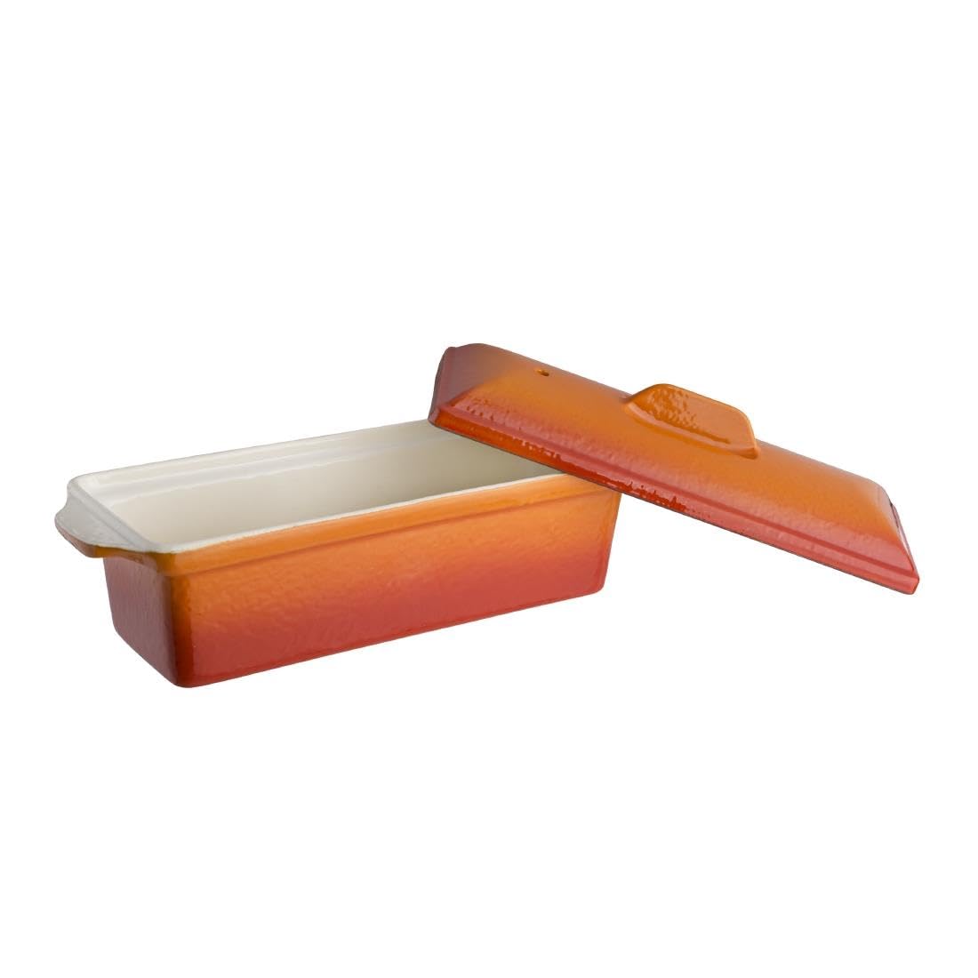 Vogue paté- en terrinevorm zwart 1,3L - U559 - De Leverancier voor de Horeca