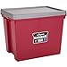 Produktbild Bambox 24 Liter 38x29x32 cm Chilirot Schwerlastbox mit Deckel strapazierfähig und belastbar  24L Schwerlast Transport Aufbewahrungsbox Stapelbox Kunststoff Plastik