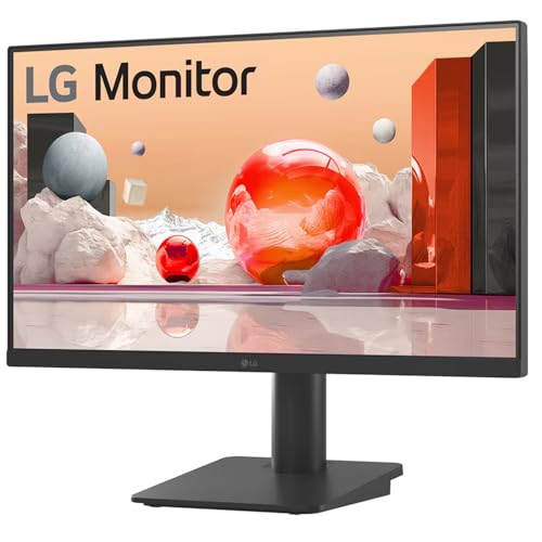 Image of LG 24MS570B IPS Full HD (1920 x 1080) Monitor, 24 Inch, 100Hz, Anti-Glare, HDMI x 2, USB-C with PD65W, Height /Tilt Adjustable Stand, in-Built Speakers, Head Phone Out, Reader Mode, Flicker Safe