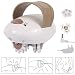 Jackallo 3D Roller Shaping Massager, Adelgazante Corporal Anticelulítico, Masajeador Eléctrico de Mano,...