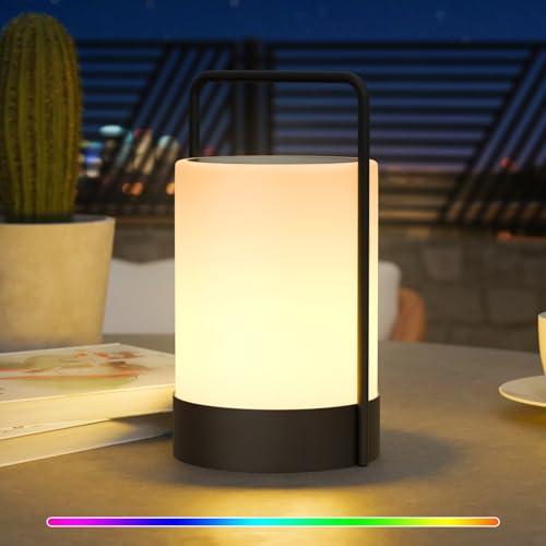 GGNOO Solar Akku Outdoor Lampe Aus Metall Solar Tischleuchte Outdoor 8 Farben Solar Tischlampe Tragbare Solar Lampe FüR Tisch Bbq Camping Garten Terrasses GGNOO Solar Akku Outdoor Lampe Aus Metall Solar Tischleuchte Outdoor 8 Farben Solar Tischlampe Tragbare Solar Lampe FüR Tisch Bbq Camping Garten Terrasses