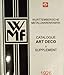 Produktbild Catalogue art deco + supplement + wmf (Collections Livres)