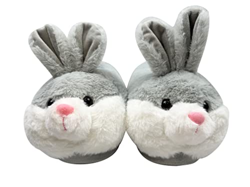 Ladies and Men's Bunny Slippers Autumn and Winter Cartoon Indoor Plush animal Slippers