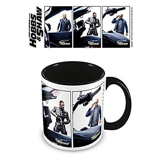 Fast and Furious Presents: Hobbs & Shaw MGC25668 keramisk kaffemugg, 315 ml, tung vikt