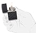 Zippo Armor Tire Tread Black Matte Pocket Lighter, One Size