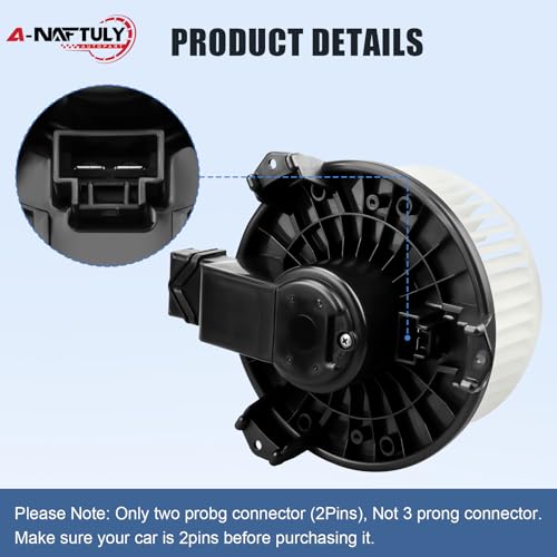 Image of AC Blower Motor Fan Replacement for 2007-2017 Ford Edge Fusion, Honda Pilot Accord Odyssey CRV, Dodge Ram 1500 Avenger Caliber, Jeep Patriot Compass, Lincoln HVAC Heater Blower Motor, 700203