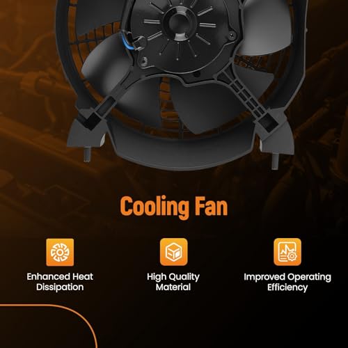 Image of maXpeedingrods Radiator Cooling Fan Assembly for Mitsubishi Pajero Sport L200 Triton MN123607