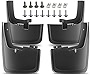 A-Premium Set of 4PCS Mud Flaps Splash Guards Mudguards Mudflaps with Hardware Kits Accessory Compatible with Ford F-150, 2015-2020, (fits for Fender Flares), Black Color, Front LH RH and Rear LH RH