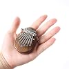 Mini-Kalimba mit 8 Tasten, hochwertig, exquisites Finger-Daumenklavier, Marimba, Musik, gutes Accessoire, Anhänger