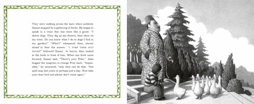 The Garden of Abdul Gasazi: A Caldecott Honor Award Winner – An Enchanted Picture Book of Eerie Illusion for Kids (Ages 4-8)