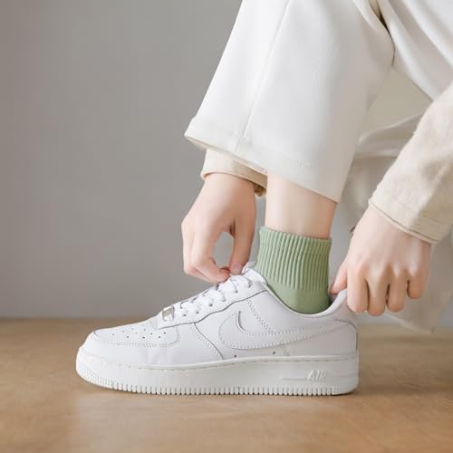 Image of MAGIARTE Womens Mini Crew Ankle Socks Athletic Casual Cotton Socks for Women