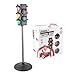 Ssguopte Traffic Light Toy 27 Inch Stop Light Manual/Auto Modes Traffic Lamp with ＆ Sound Height Adjustable Realistic Lights Educational Toys Birthday for Kids