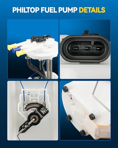 Image of PHILTOP Electric Fuel Pump Assembly FG1003 Fit for Pontiac Grand Prix
