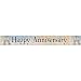 9ft Prism Happy Anniversary Banner