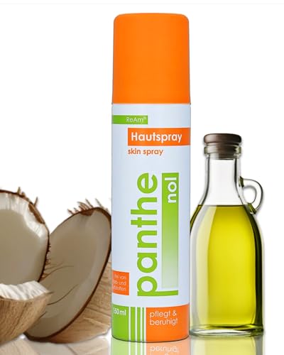 ReAm | Panthenol Hautspray - Wund und Heilsalbe | Pflegesalbe für rissige, strapazierte, gereizte Haut | Wundsalbe Spray unterstützt Regeneration | Besonders hoher Panthenol Anteil (ca. 5%) | 150ml
