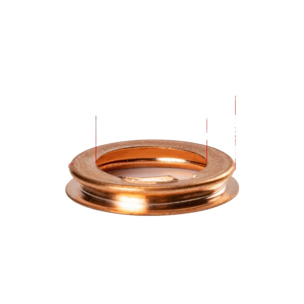 Arandela 100PCS 11026-JA00A Para Tapón De Drenaje De Cárter De Aceite Compatible Con 11026-31X00 11026-01M00