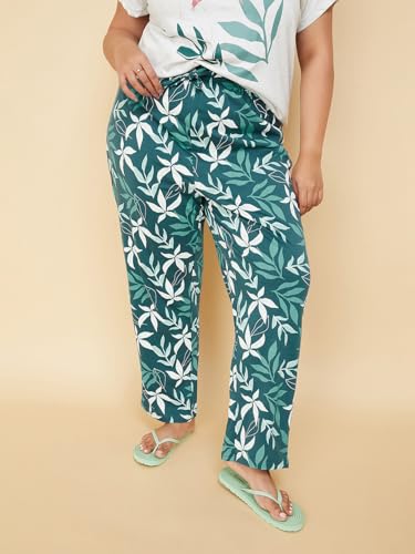 Image of Max Plus Size Women Printed PJ Set
