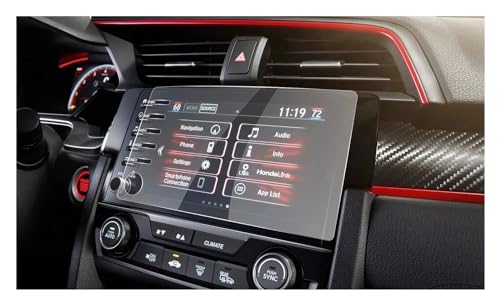 Verre trempé de qualité supérieure pour écran de navigation Honda Civic