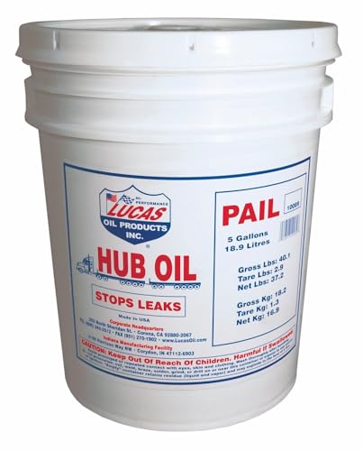 Lucas Oil 10089 Hub Oil - 5 Gallon