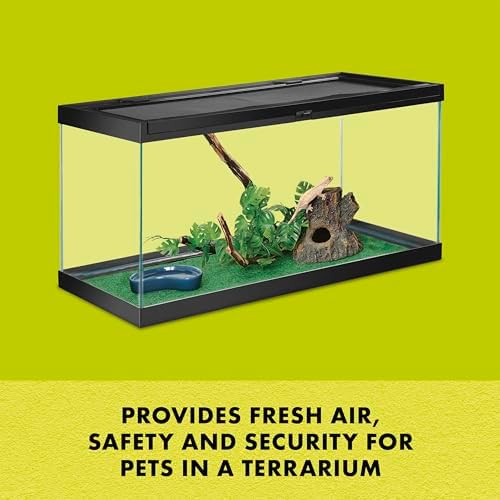 Zilla 8416 Reptile Terrarium Covers Fresh Air Screen, 16x8 - 1