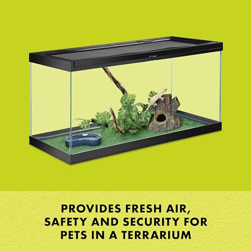 Zilla Fresh Air Screen Cover, Secure and Durable Metal Mesh Cover for Reptile Terrariums, 36 x 12 inches by Zilla - Image 2