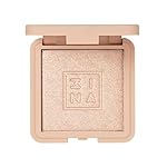 3INA The Highlighter 512 - Illuminating Powder - Soft, Luminous Look - Light, Silky Texture - Shimmering Veil Of Radiance - Blendable And High Pigmented Formula - Ideal For A Perfect Finish - 0.21 Oz