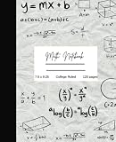 Math Composition Note Book: Composition Notebook College Ruled 120 pages