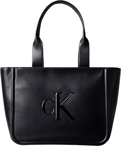 Imagen de Calvin Klein Bolso Tote Mujer Bold Medium con logotipo