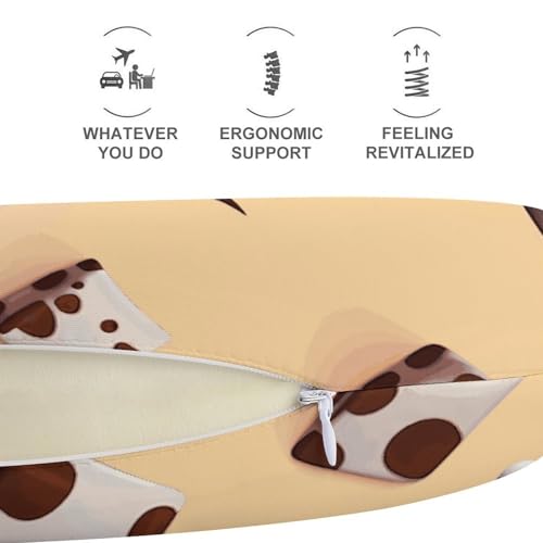 Almohada de espuma viscoelástica 30 cm x 25 cm cervical miniatura 5
