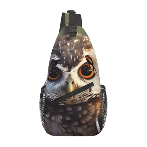 Bolso Cruzado de Pecho para Hombre Negro miniatura 1