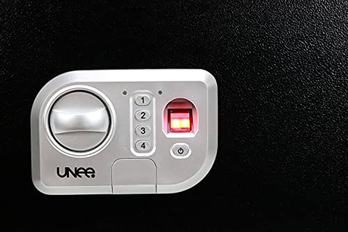 Cofre digital Unee Tech com senha e Biometria UCDTB