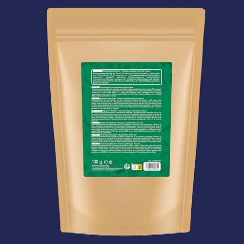 Wolfsbacher Libido Balance Pulver – Mönchspfeffer für Rüden, Natürliche Hormonregulierung, Verhaltensoptimierung, 100g