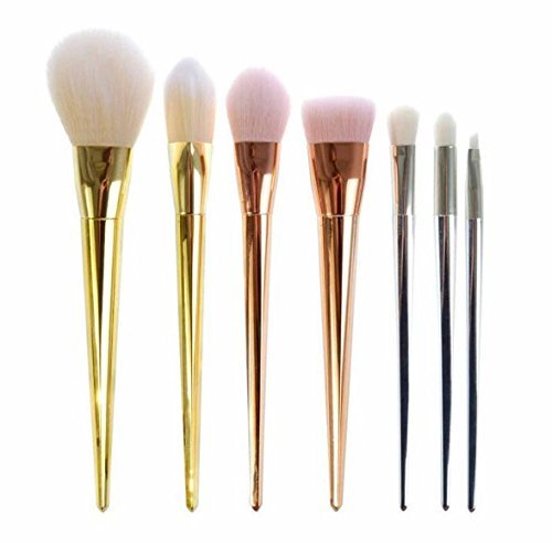 7 in 1 Set Make Up Brush Kit Soft Brush Nylon Professional Brush Kit Face/Eyes Cosmetic