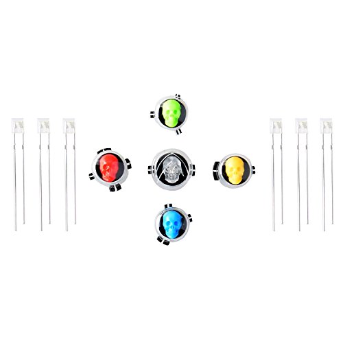 Gam3Gear Project Design ABXY LED Buttons for Xbox One Controller Skull Ghost