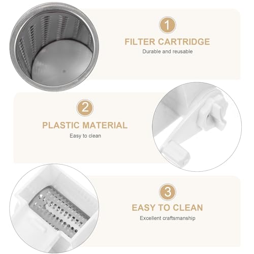 Rallador manual giratorio de acero inoxidable para cocina miniatura 7