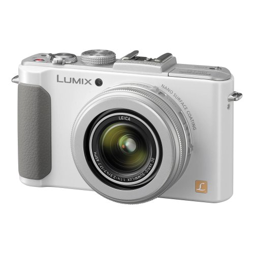 Panasonic LUMIX DMC-LX7W 10.1 MP Digital Camera with 7.5x Intelligent zoom and 3.0-inch LCD - White