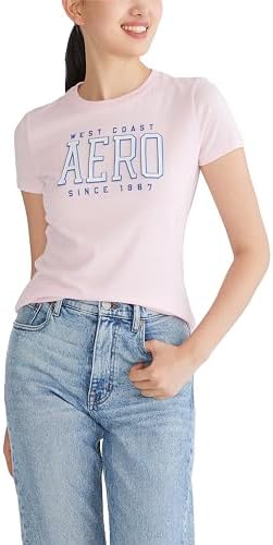 Aeropostale Outlet Mujer Aeropostale Athletic Aero 1987 Camiseta
