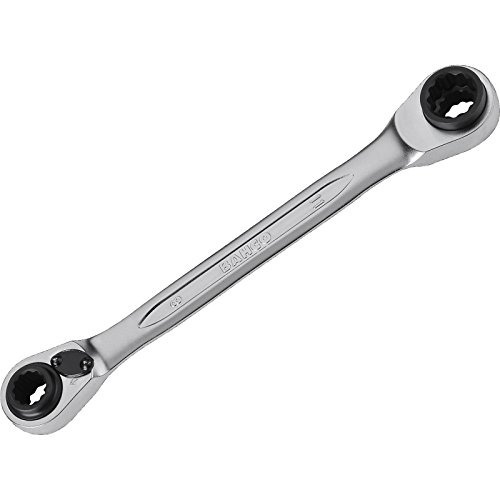 Precise Engineered Bahco Reversible Ratchet Spanner 8 - 11mm [Pack of 1] - w/3yr Rescu3® Warranty